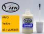 Preview: AMG, Yellow, 43 / WA5456: 20ml Lackstift, von ATW Autoteile West.